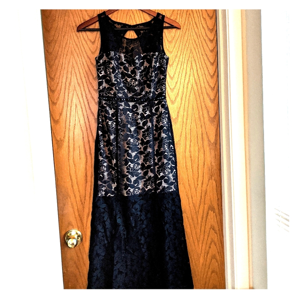 Enfocus black lace dress 6P